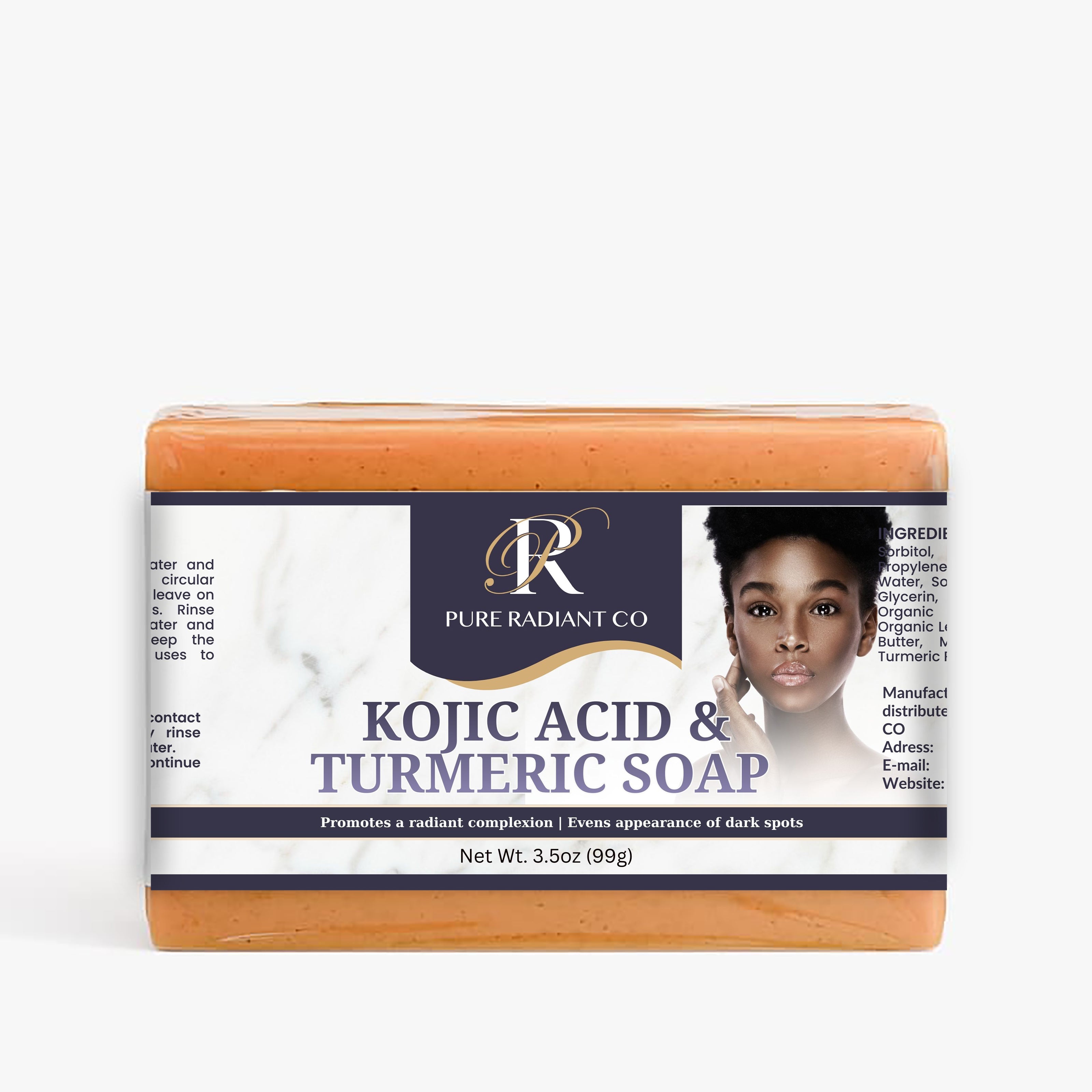 Kojic Acid & Turmeric Brightening Soap